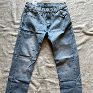 Mens Levi light wash jeans